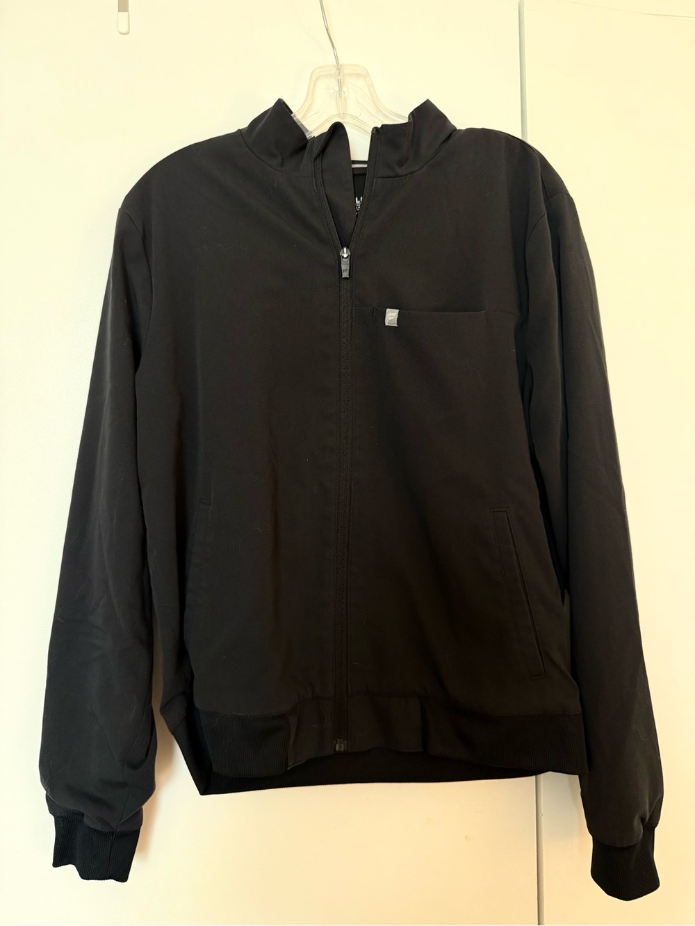 Fabletics Daily Scrub Jacket women’s size large black - Picture 1 of 3